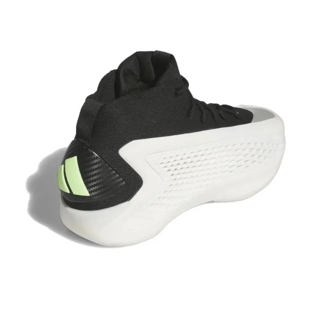 Adidas Original Black Grey A.E.1 Shock Absorbing and Slip Resistant Mid Top Men's Basketball Shoes