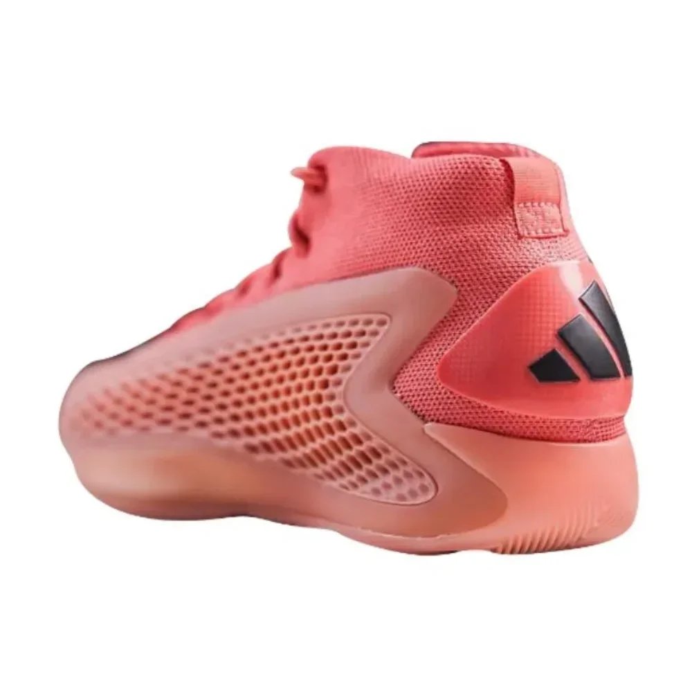 Adidas Original Black Grey A.E.1 Shock Absorbing and Slip Resistant Mid Top Men's Basketball Shoes