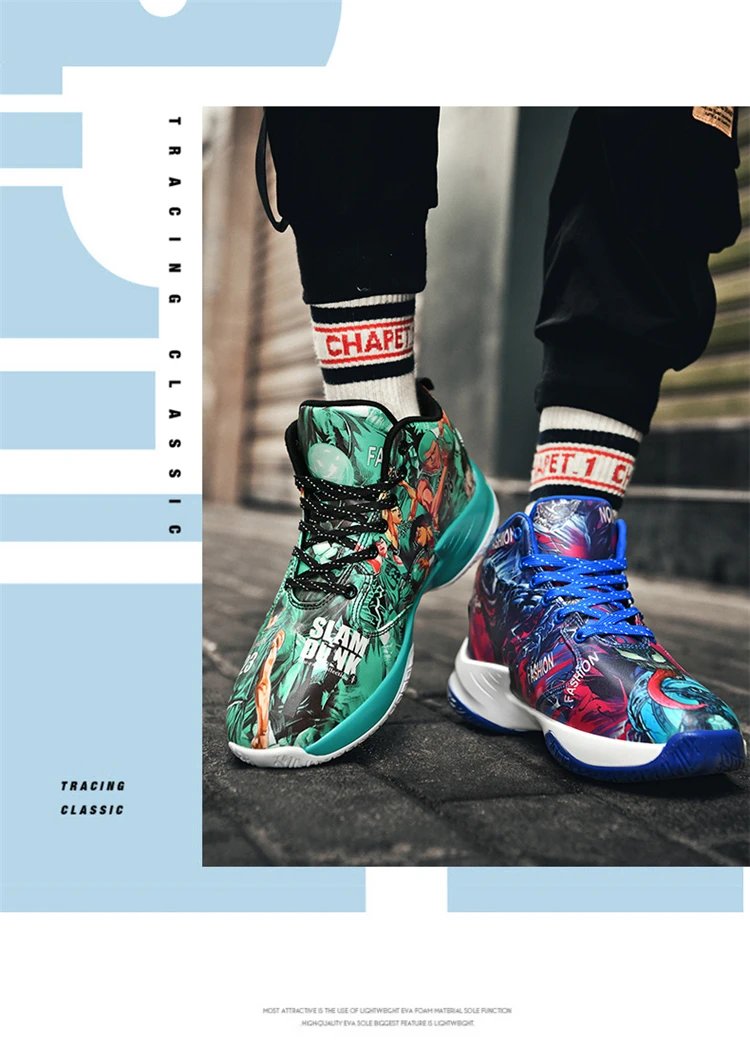 New Basketball Shoes Couple Mandarin Duck Color Scheme Sneakers Youth Fashion Trend Street Basketball Boots New Basketball Shoes Couple Mandarin Duck Color Scheme Sneakers Youth Fashion Trend Street Basketball Boots