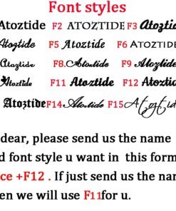 Alternative view of Custom Personalized Name Stainless Steel Necklaces Cubic Zircon Letters for Women Bling Pendant for Women Jewelry Dropshipping