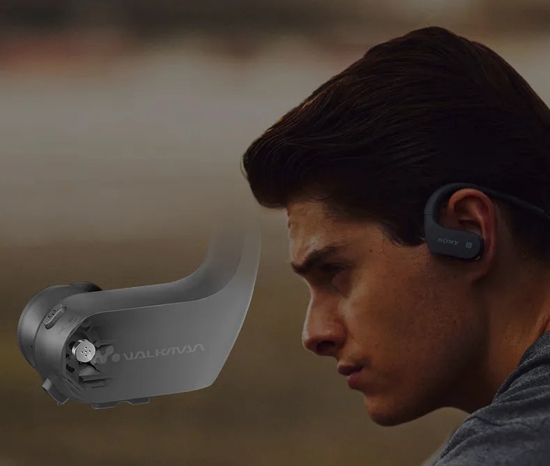 SONY WS625 SONY NW-WS625 Headphone Integrated Walkman W Series 16GB Black