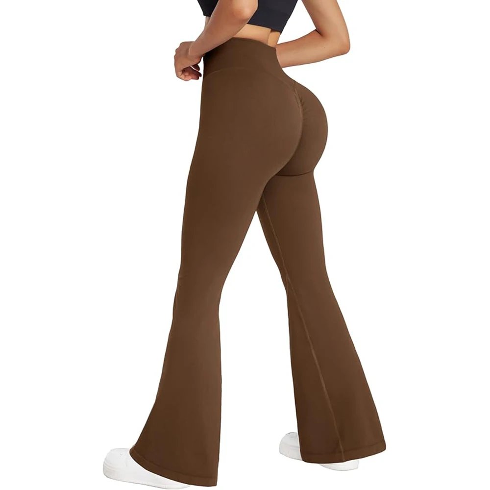 Slim Autumn High Waist Casual Flare Pants Female Fahsion Sweet Streewear Trousers Sports Leggings Flared Pants Long Pants Lady Slim Autumn High Waist Casual Flare Pants Female Fahsion Sweet Streewear Trousers Sports Leggings Flared Pants Long Pants Lady