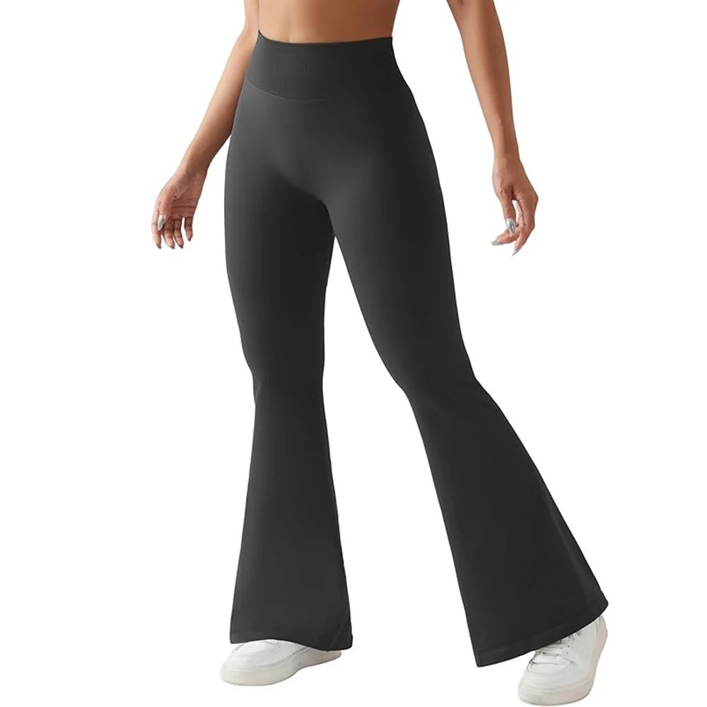 Slim Autumn High Waist Casual Flare Pants Female Fahsion Sweet Streewear Trousers Sports Leggings Flared Pants Long Pants Lady Slim Autumn High Waist Casual Flare Pants Female Fahsion Sweet Streewear Trousers Sports Leggings Flared Pants Long Pants Lady