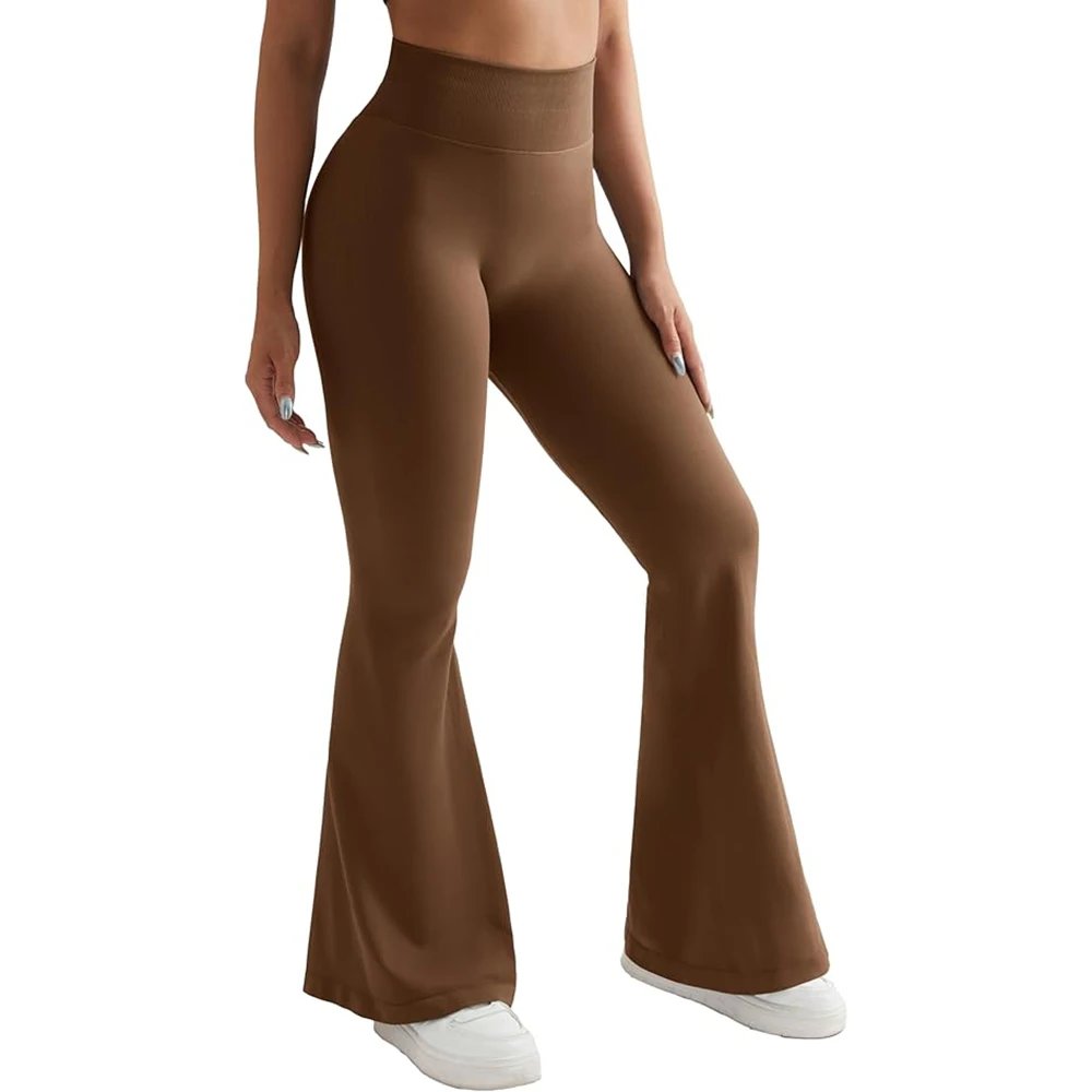 Slim Autumn High Waist Casual Flare Pants Female Fahsion Sweet Streewear Trousers Sports Leggings Flared Pants Long Pants Lady Slim Autumn High Waist Casual Flare Pants Female Fahsion Sweet Streewear Trousers Sports Leggings Flared Pants Long Pants Lady