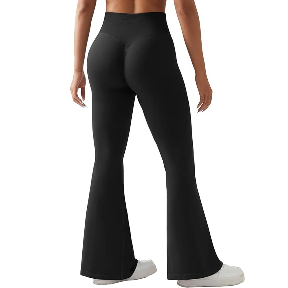 Slim Autumn High Waist Casual Flare Pants Female Fahsion Sweet Streewear Trousers Sports Leggings Flared Pants Long Pants Lady Slim Autumn High Waist Casual Flare Pants Female Fahsion Sweet Streewear Trousers Sports Leggings Flared Pants Long Pants Lady
