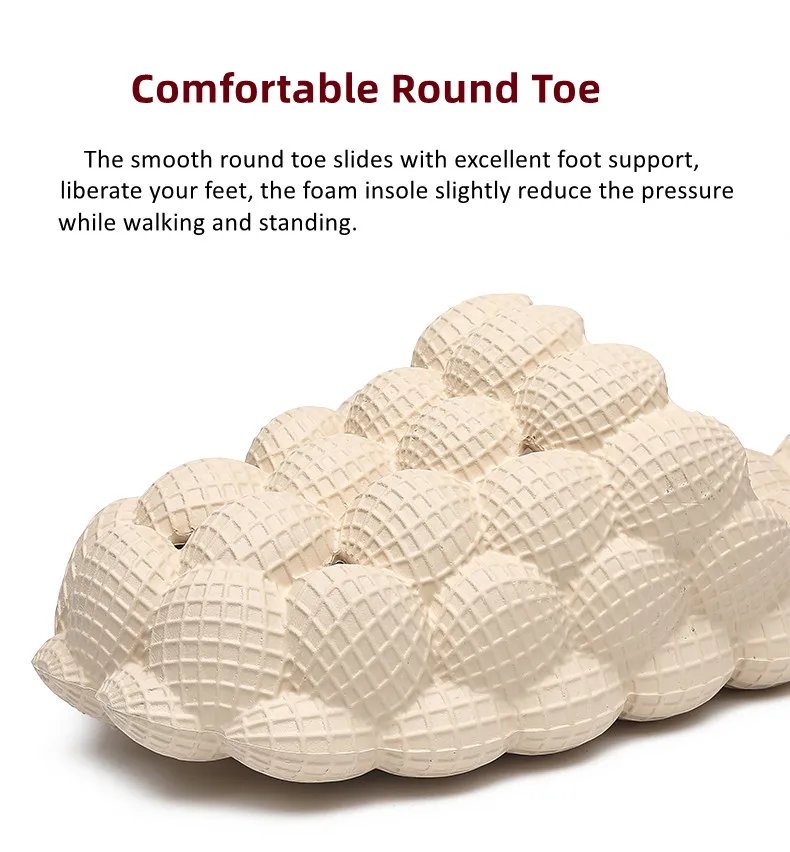 YISHEN Slippers For Men Slides Flat Bubble Slippers Adult Sandals Beach Shoe Solid Color Home Slippers Bedroom Spa Sandals YISHEN Slippers For Men Slides Flat Bubble Slippers Adult Sandals Beach Shoe Solid Color Home Slippers Bedroom Spa Sandals