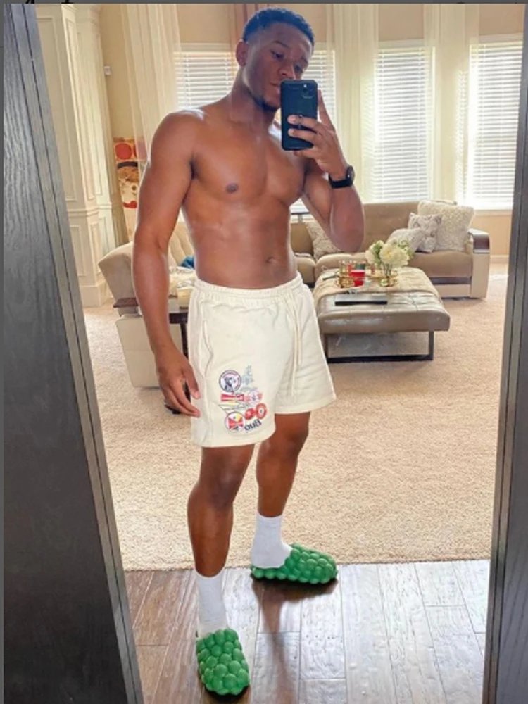 2024 Summer New Bubble Slippers Man Toe-covered Massage Sandals Creative Peanut Shoes Herringbone Slippers Beach Flip Flops 2024 Summer New Bubble Slippers Man Toe-covered Massage Sandals Creative Peanut Shoes Herringbone Slippers Beach Flip Flops