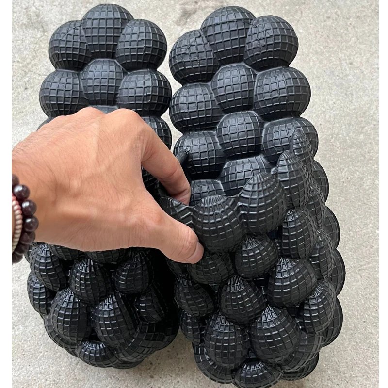 2024 Summer New Bubble Slippers Man Toe-covered Massage Sandals Creative Peanut Shoes Herringbone Slippers Beach Flip Flops 2024 Summer New Bubble Slippers Man Toe-covered Massage Sandals Creative Peanut Shoes Herringbone Slippers Beach Flip Flops