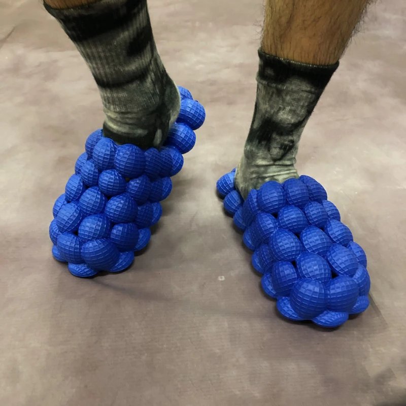 2024 Summer New Bubble Slippers Man Toe-covered Massage Sandals Creative Peanut Shoes Herringbone Slippers Beach Flip Flops 2024 Summer New Bubble Slippers Man Toe-covered Massage Sandals Creative Peanut Shoes Herringbone Slippers Beach Flip Flops