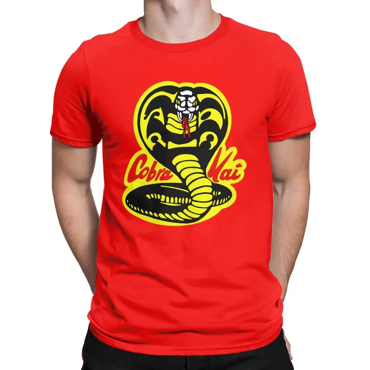 2024 Cool And Popular Karate Kid Cobra Kai Vintage T-Shirt Men Funny Tee Shirt Round Neck Short Sleeve T Shirt Gift Clothes 2024 Cool And Popular Karate Kid Cobra Kai Vintage T-Shirt Men Funny Tee Shirt Round Neck Short Sleeve T Shirt Gift Clothes