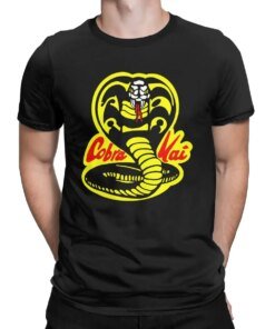 2024 Cool And Popular Karate Kid Cobra Kai Vintage T-Shirt Men Funny Tee Shirt Round Neck Short Sleeve T Shirt Gift Clothes