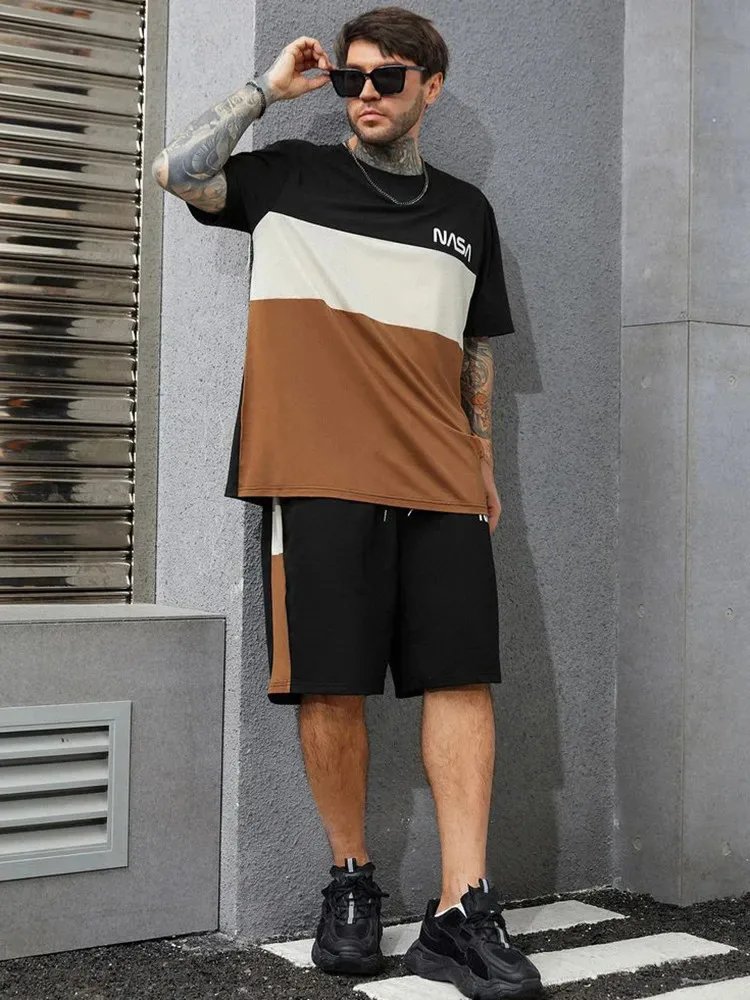 New Men’s Sets 3D Tracksuit Summer Fashion Clothes For Man TShirt Shorts 2 Piece Casual Suit Streetwear Oversized Mens Outfit New Men’s Sets 3D Tracksuit Summer Fashion Clothes For Man TShirt Shorts 2 Piece Casual Suit Streetwear Oversized Mens Outfit