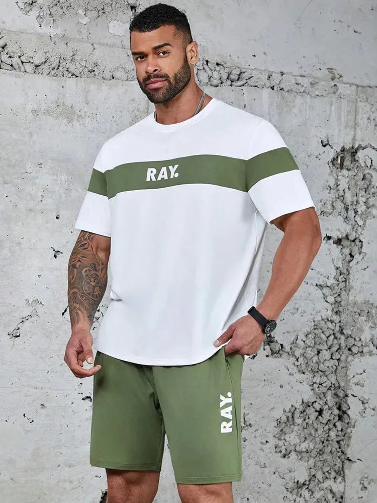 New Men’s Sets 3D Tracksuit Summer Fashion Clothes For Man TShirt Shorts 2 Piece Casual Suit Streetwear Oversized Mens Outfit New Men’s Sets 3D Tracksuit Summer Fashion Clothes For Man TShirt Shorts 2 Piece Casual Suit Streetwear Oversized Mens Outfit