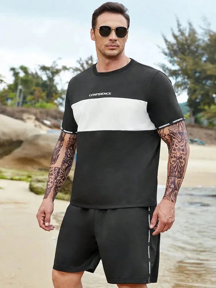 New Men’s Sets 3D Tracksuit Summer Fashion Clothes For Man TShirt Shorts 2 Piece Casual Suit Streetwear Oversized Mens Outfit New Men’s Sets 3D Tracksuit Summer Fashion Clothes For Man TShirt Shorts 2 Piece Casual Suit Streetwear Oversized Mens Outfit