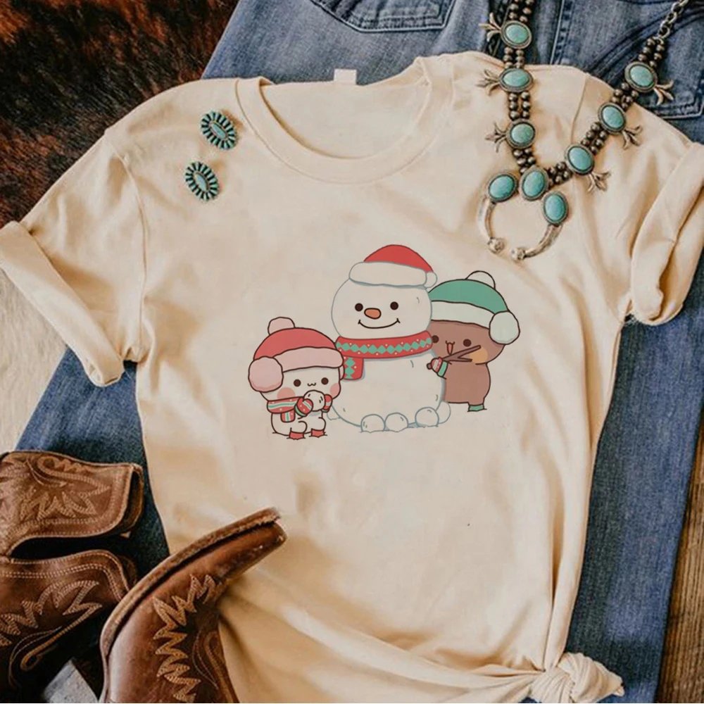 Bubu Dudu t shirt women anime streetwear harajuku Tee girl streetwear clothes
