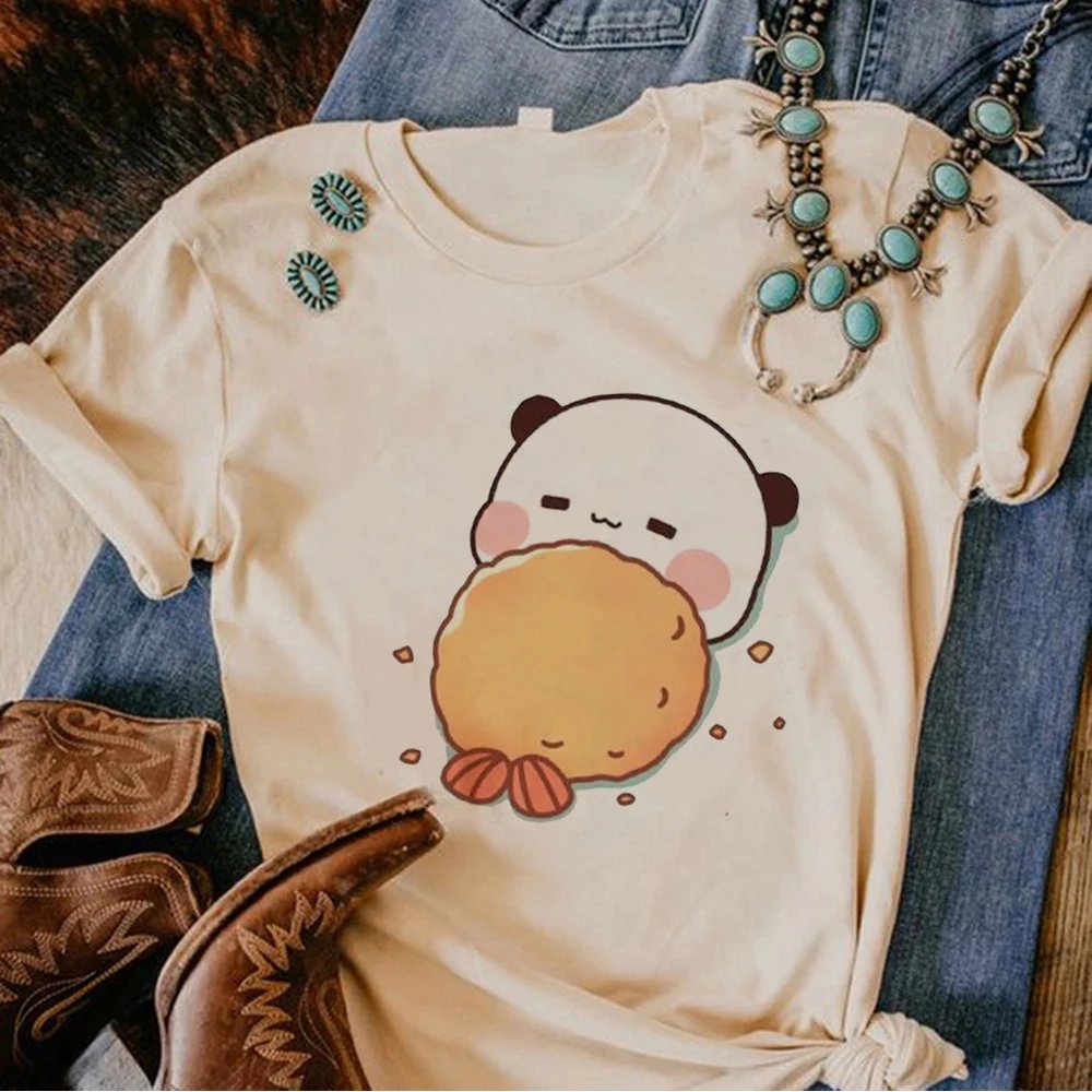 Bubu Dudu t shirt women anime streetwear harajuku Tee girl streetwear clothes