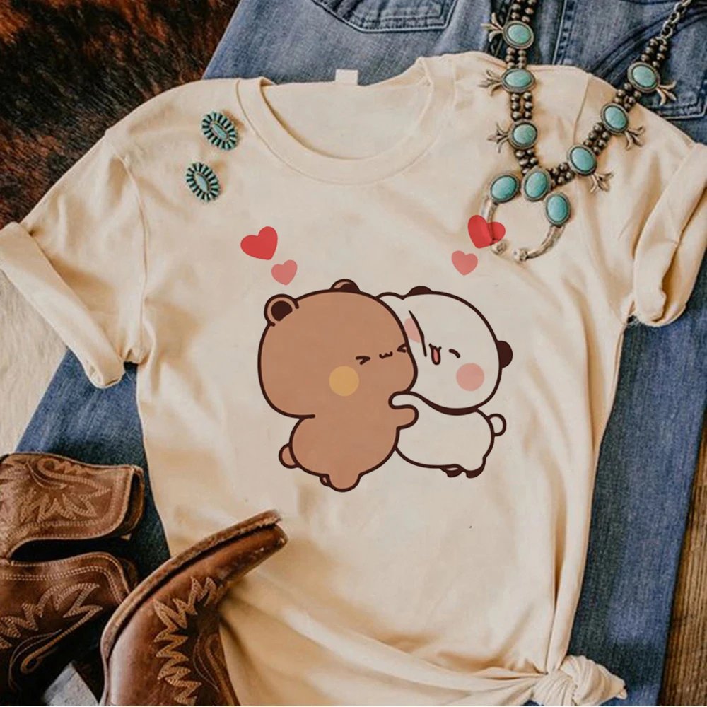 Bubu Dudu t shirt women anime streetwear harajuku Tee girl streetwear clothes
