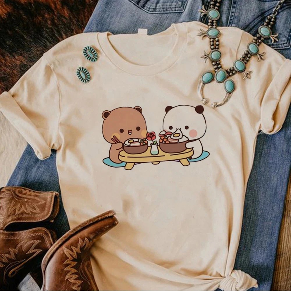 Bubu Dudu t shirt women anime streetwear harajuku Tee girl streetwear clothes