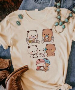 Alternative view of Bubu Dudu t shirt women anime streetwear harajuku Tee girl streetwear clothes