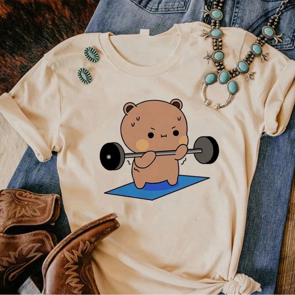 Bubu Dudu t shirt women anime streetwear harajuku Tee girl streetwear clothes