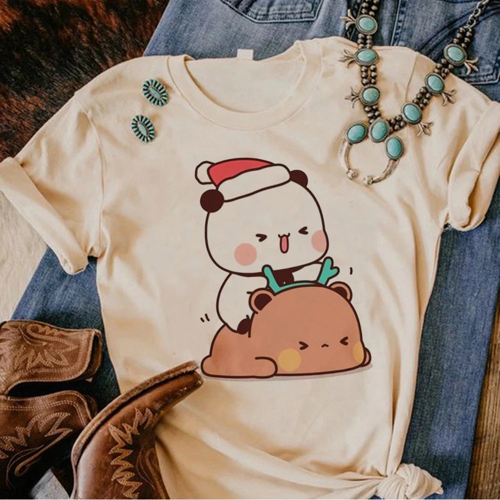 Bubu Dudu t shirt women anime streetwear harajuku Tee girl streetwear clothes
