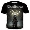 Summer Bloodborne Lady Maria T-Shirts Game 3D Print Streetwear Men Women Casual Fashion Oversized T Shirt Kids Tees Tops Clothes