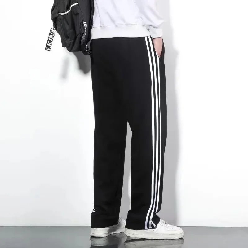 Cerulean Blue Men's Summer Thin Straight-Leg School Pants Women's Casual Sweatpants For Teenagers Deep Blue Green Cerulean Blue Men's Summer Thin Straight-Leg School Pants Women's Casual Sweatpants For Teenagers Deep Blue Green