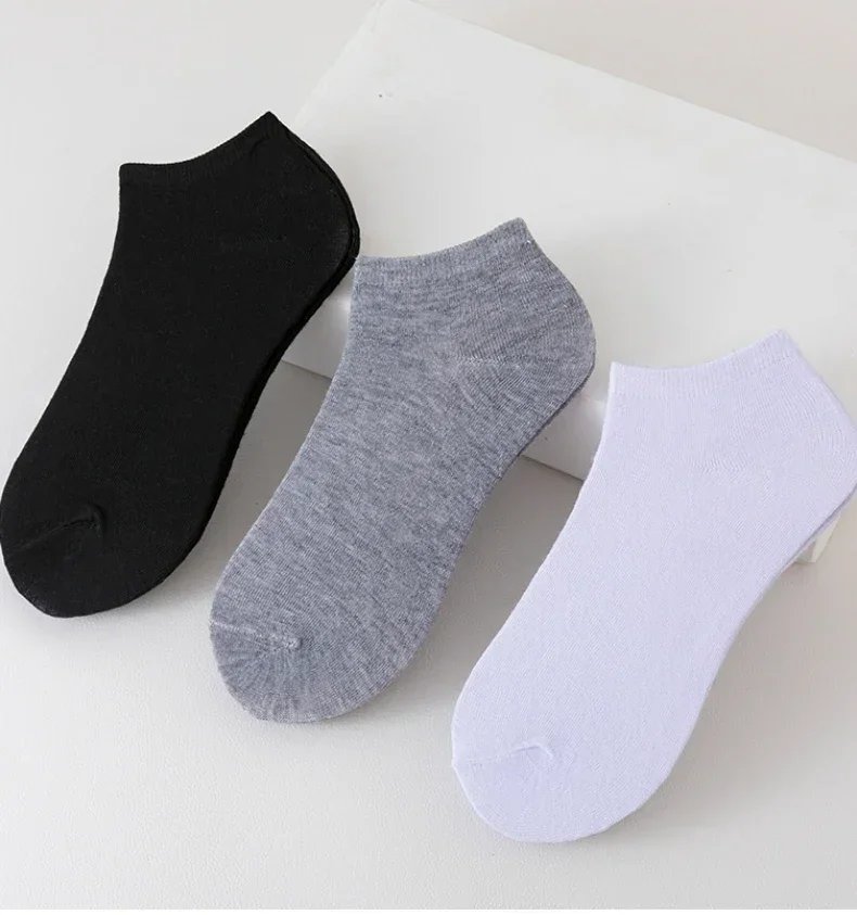 10 Pairs Women/Men Boat Socks Invisible Low Cut Silicone Non-slip Summer No-show Ankle Socks Solid Color Casual Breathable 10 Pairs Women/Men Boat Socks Invisible Low Cut Silicone Non-slip Summer No-show Ankle Socks Solid Color Casual Breathable