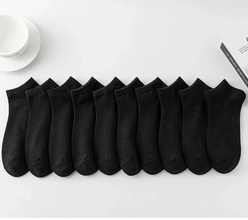 10 Pairs Women/Men Boat Socks Invisible Low Cut Silicone Non-slip Summer No-show Ankle Socks Solid Color Casual Breathable 10 Pairs Women/Men Boat Socks Invisible Low Cut Silicone Non-slip Summer No-show Ankle Socks Solid Color Casual Breathable