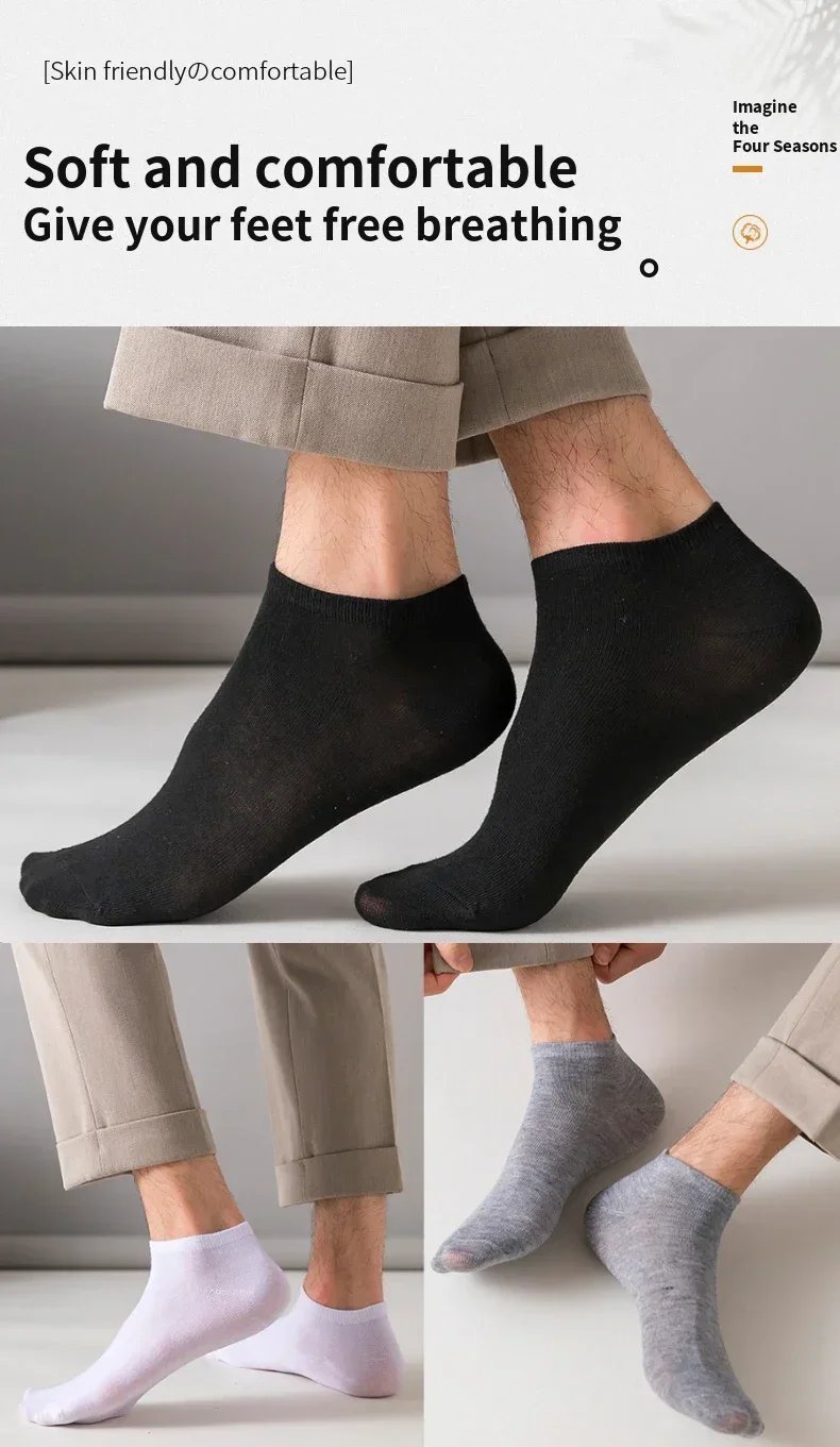 10 Pairs Women/Men Boat Socks Invisible Low Cut Silicone Non-slip Summer No-show Ankle Socks Solid Color Casual Breathable 10 Pairs Women/Men Boat Socks Invisible Low Cut Silicone Non-slip Summer No-show Ankle Socks Solid Color Casual Breathable