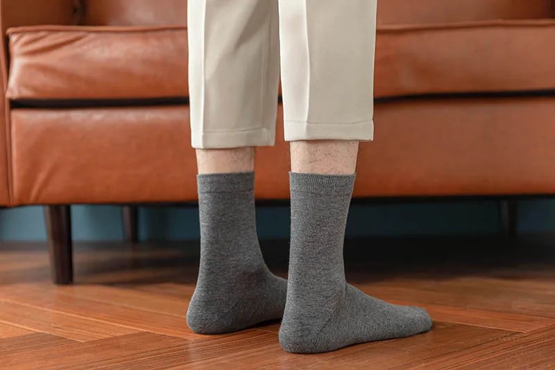 10 Pairs/Lot New Men's Cotton Socks New styles Black Business Men Socks Soft Breathable Autumn Spring for Male White 10 Pairs/Lot New Men's Cotton Socks New styles Black Business Men Socks Soft Breathable Autumn Spring for Male White