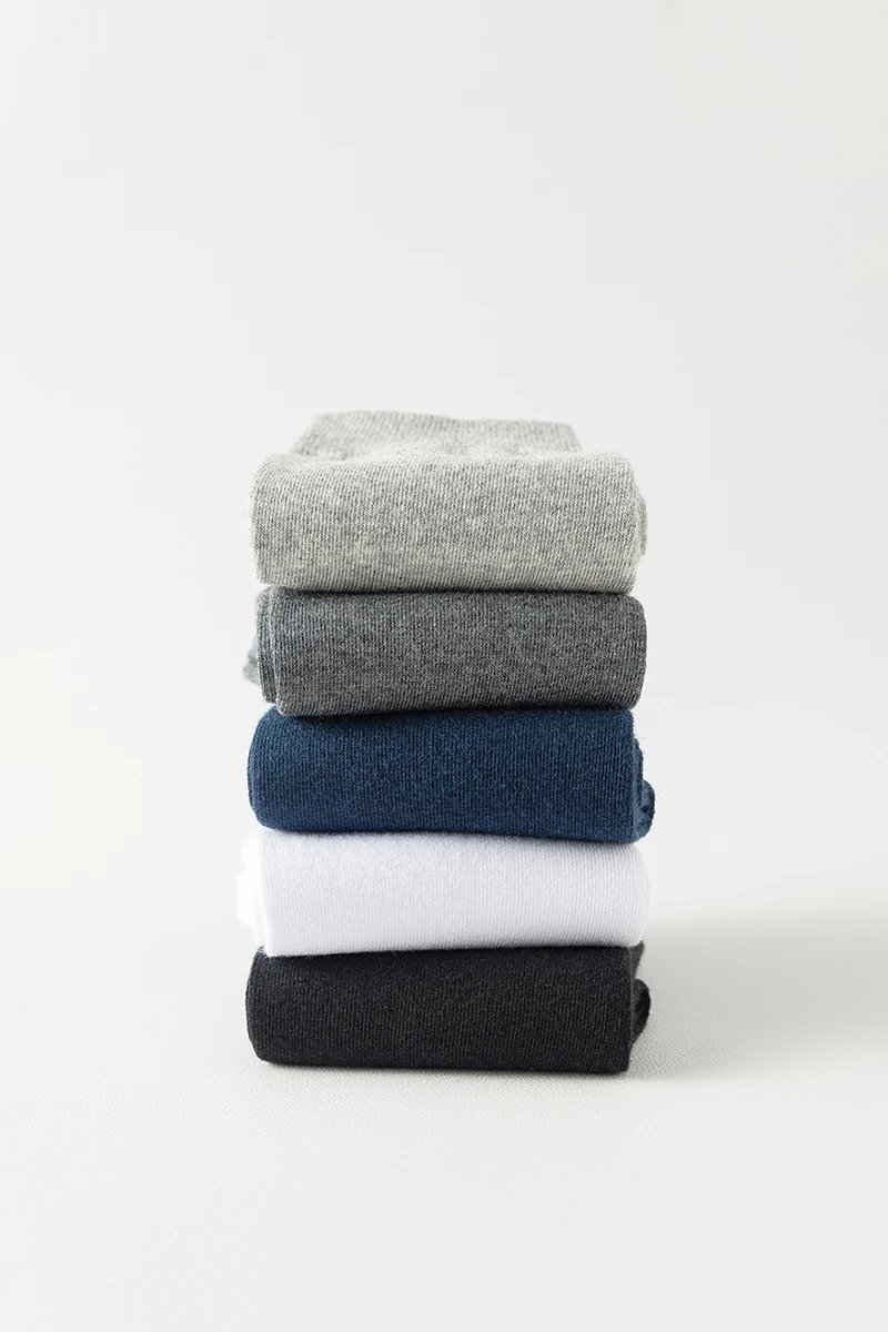 10 Pairs/Lot New Men's Cotton Socks New styles Black Business Men Socks Soft Breathable Autumn Spring for Male White 10 Pairs/Lot New Men's Cotton Socks New styles Black Business Men Socks Soft Breathable Autumn Spring for Male White