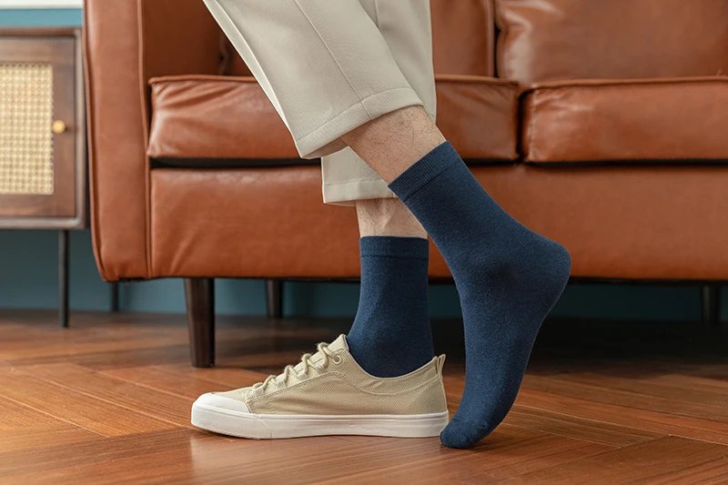 10 Pairs/Lot New Men's Cotton Socks New styles Black Business Men Socks Soft Breathable Autumn Spring for Male White 10 Pairs/Lot New Men's Cotton Socks New styles Black Business Men Socks Soft Breathable Autumn Spring for Male White