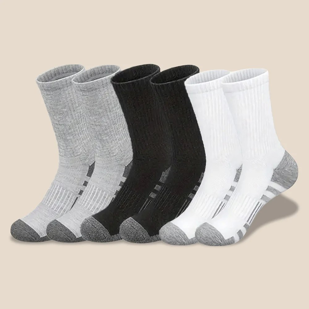 10/30 Pairs Of High-Quality Men's Workwear Socks, Unisex Sports Breathable Basketball Non Slip Socks, Casual Socks 10/30 Pairs Of High-Quality Men's Workwear Socks, Unisex Sports Breathable Basketball Non Slip Socks, Casual Socks