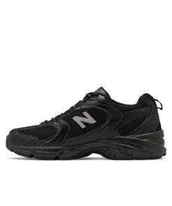 Original New Balance NB 530 Classic Vintage Mesh Fabric Faux Leather Casual Men's and Women Running Shoes White Silver MR530FB1