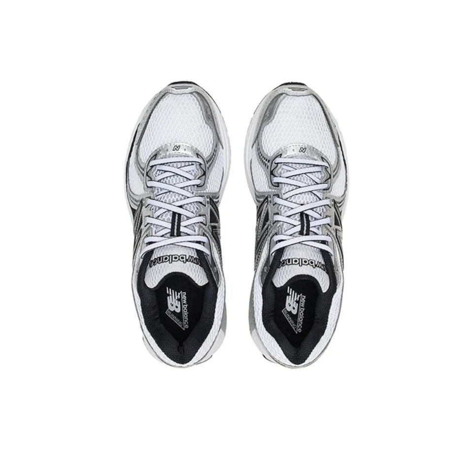 Original New Balance NB 860 Retro All-fit Mesh Fabric Leather Low-top Casual Running Shoes Unisex Sliver Sneakers ML860XD