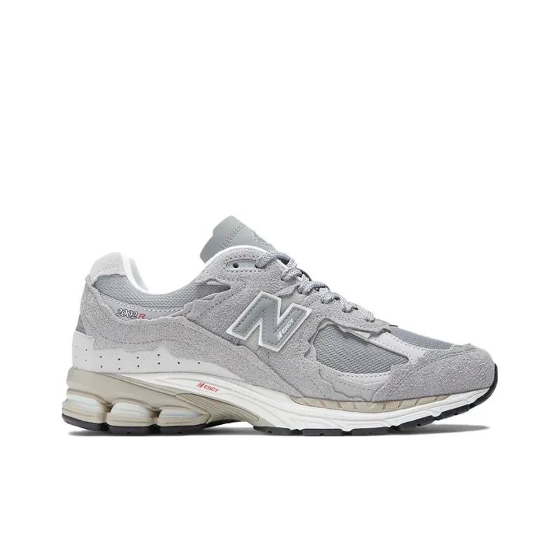 Original New Balance NB 2002R Retro All-fit Shock-absorbing Wear-resistant Running Shoes Unisex Rain Ash Sneakers M2002RDA