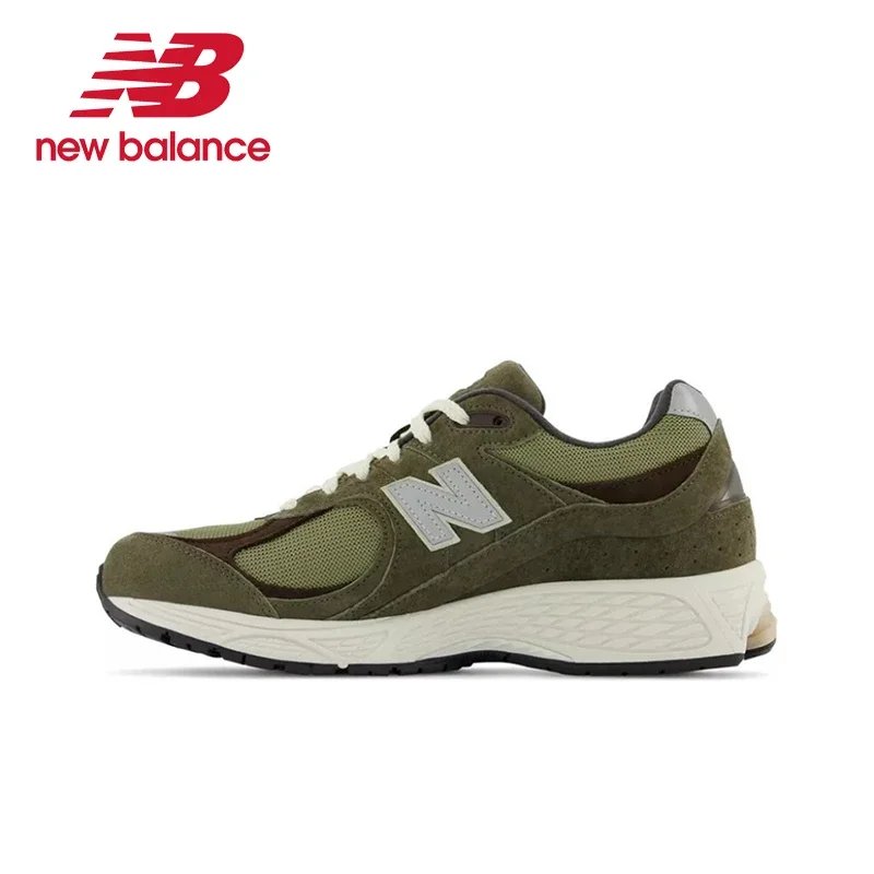 Original New Balance NB 2002R Retro All-fit Shock-absorbing Wear-resistant Running Shoes Unisex Rain Ash Sneakers M2002RDA