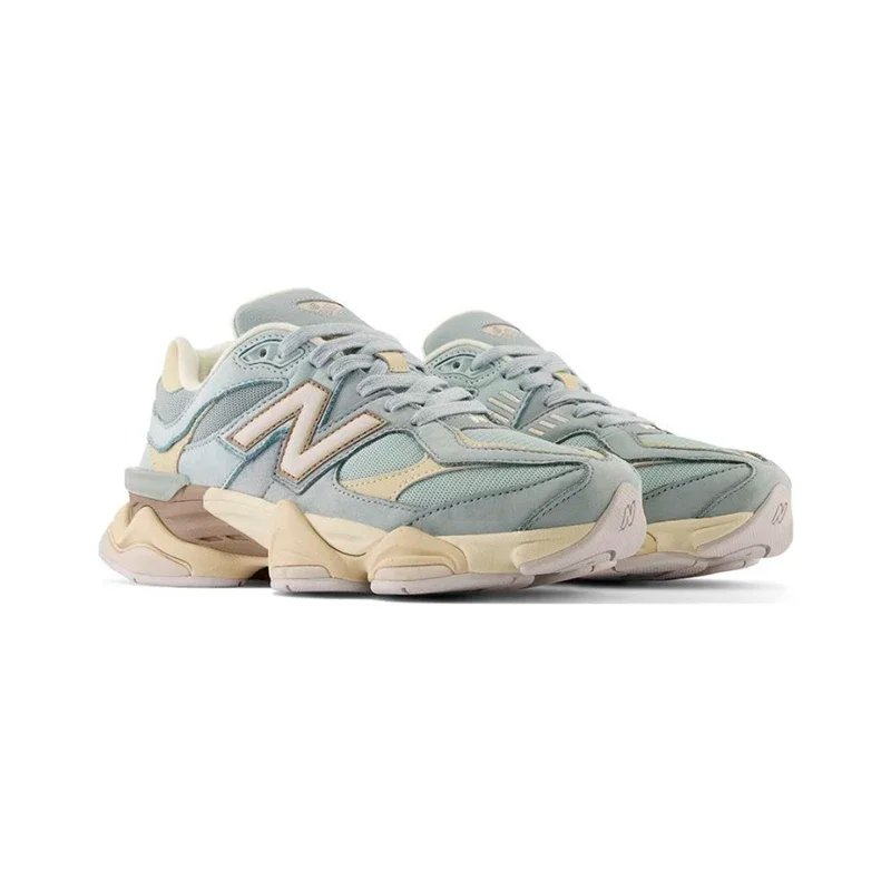 Original New Balance NB 9060 Non-Slip Lightweight Sports Casual Shoes Light Grey Men's and Women's Unisex Sneakers U9060GRY Original New Balance NB 9060 Non-Slip Lightweight Sports Casual Shoes Light Grey Men's and Women's Unisex Sneakers U9060GRY