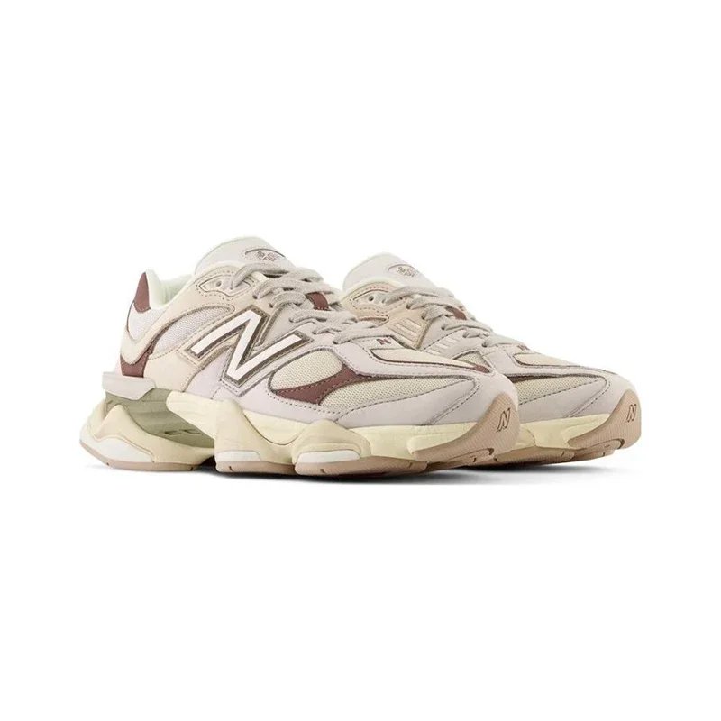 Original New Balance NB 9060 Non-Slip Lightweight Sports Casual Shoes Light Grey Men's and Women's Unisex Sneakers U9060GRY Original New Balance NB 9060 Non-Slip Lightweight Sports Casual Shoes Light Grey Men's and Women's Unisex Sneakers U9060GRY