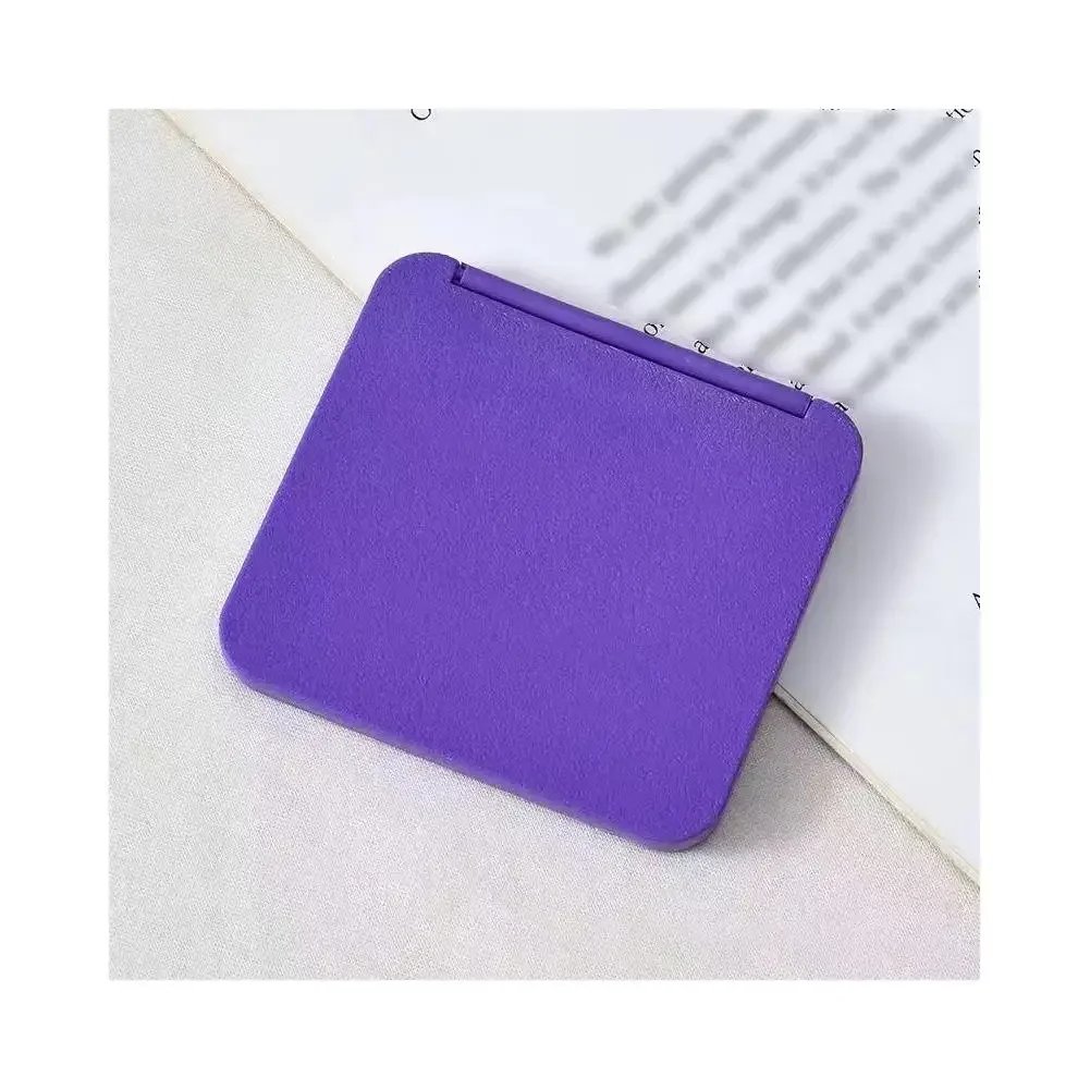Heallor Mini Makeup Mirror Foldable Double Pocket Small Makeup Mirror for Travel Beauty Cosmetic Tool Heallor Mini Makeup Mirror Foldable Double Pocket Small Makeup Mirror for Travel Beauty Cosmetic Tool