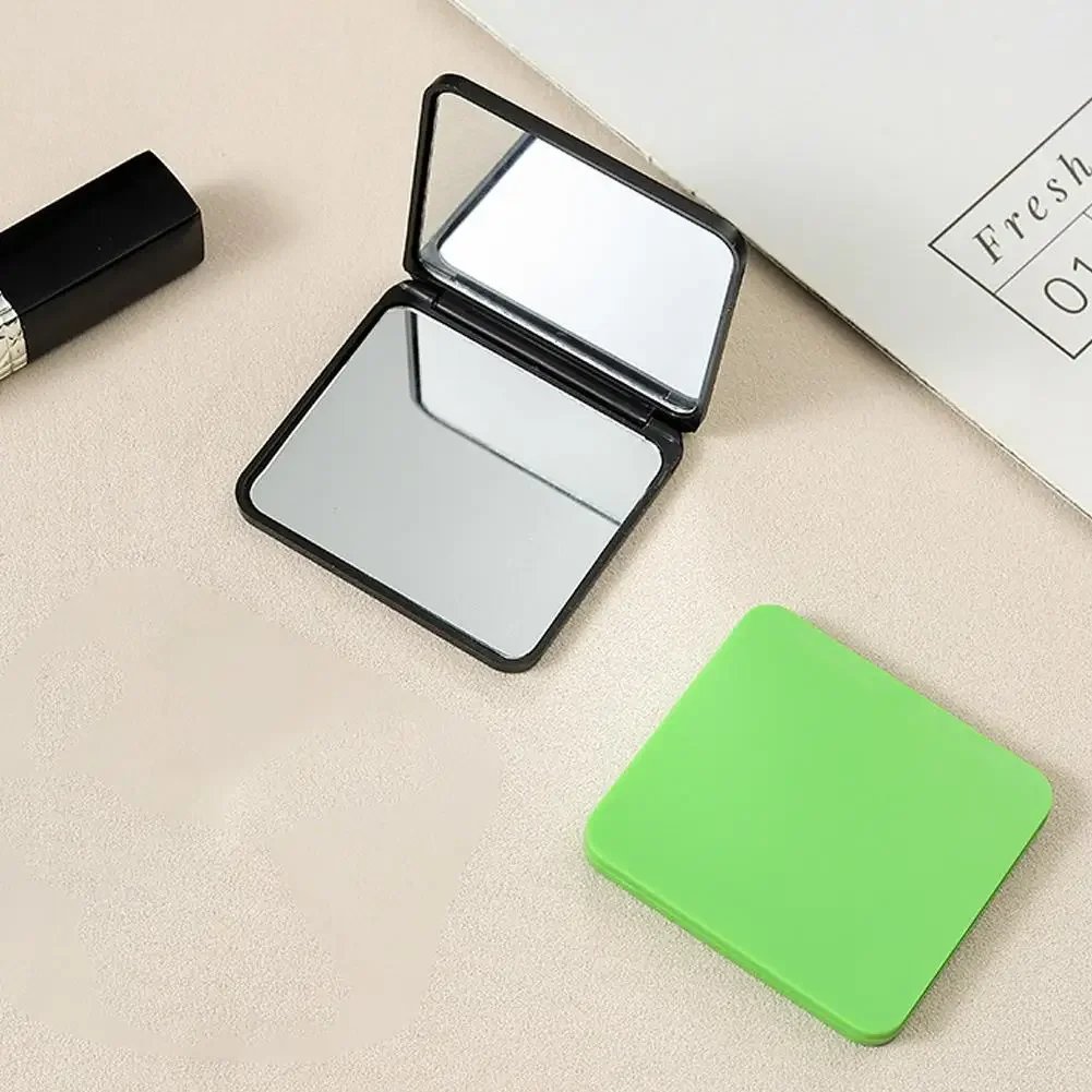 Heallor Mini Makeup Mirror Foldable Double Pocket Small Makeup Mirror for Travel Beauty Cosmetic Tool Heallor Mini Makeup Mirror Foldable Double Pocket Small Makeup Mirror for Travel Beauty Cosmetic Tool