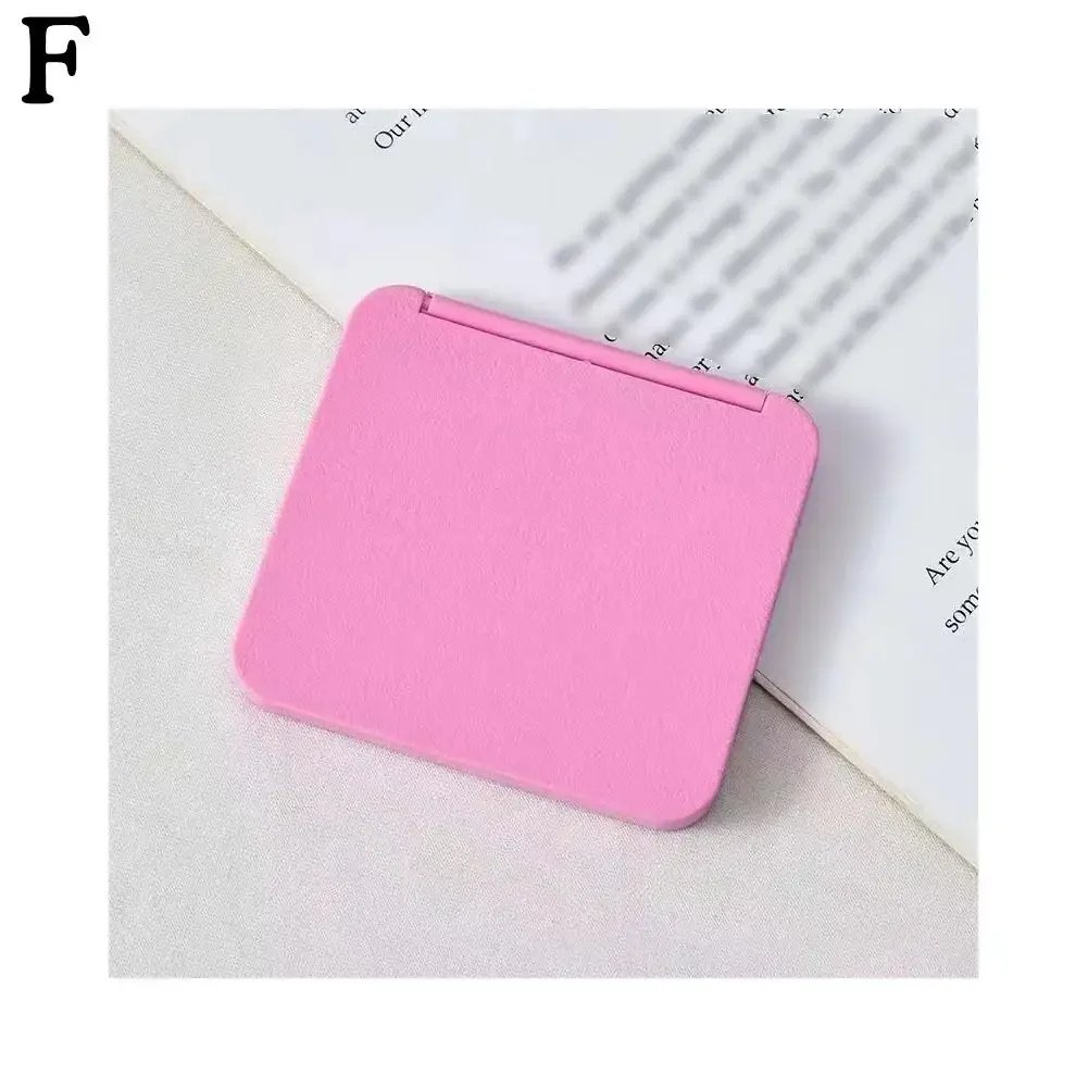 Heallor Mini Makeup Mirror Foldable Double Pocket Small Makeup Mirror for Travel Beauty Cosmetic Tool Heallor Mini Makeup Mirror Foldable Double Pocket Small Makeup Mirror for Travel Beauty Cosmetic Tool