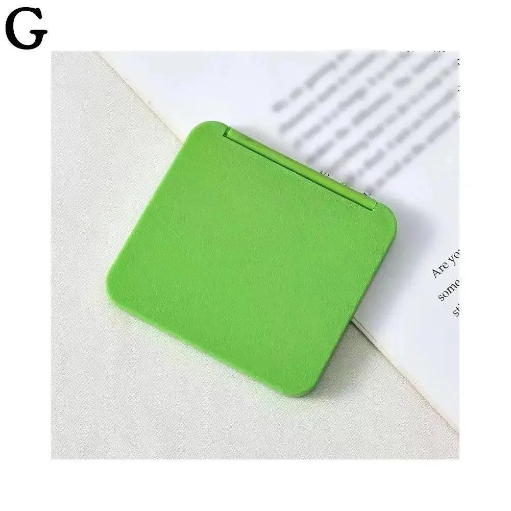 Heallor Mini Makeup Mirror Foldable Double Pocket Small Makeup Mirror for Travel Beauty Cosmetic Tool Heallor Mini Makeup Mirror Foldable Double Pocket Small Makeup Mirror for Travel Beauty Cosmetic Tool