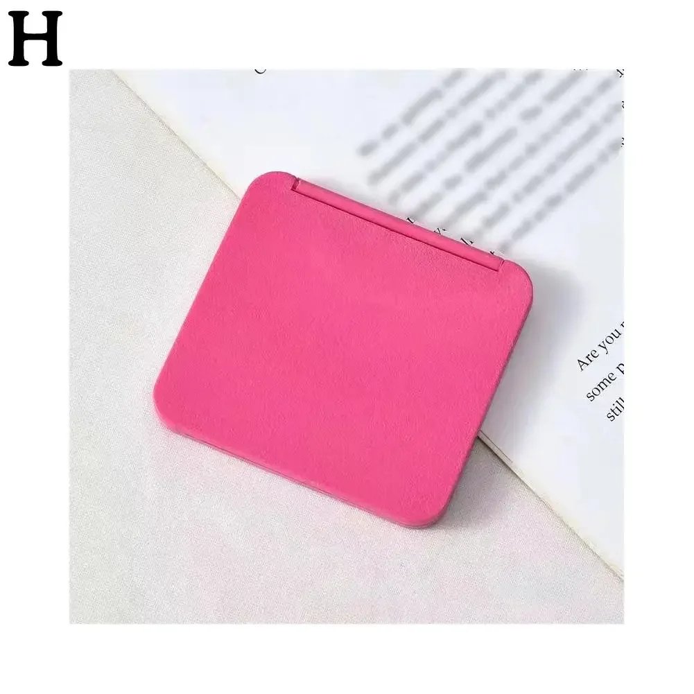 Heallor Mini Makeup Mirror Foldable Double Pocket Small Makeup Mirror for Travel Beauty Cosmetic Tool Heallor Mini Makeup Mirror Foldable Double Pocket Small Makeup Mirror for Travel Beauty Cosmetic Tool