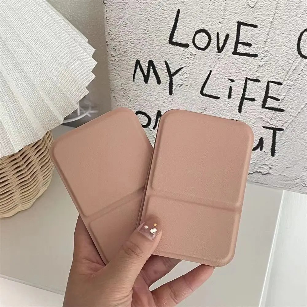 Hand-held Desktop Stand Mirror High Definition Folding Makeup Mirror Light Weight Easy To Carry Vanity Mirror Cosmetic Tools Hand-held Desktop Stand Mirror High Definition Folding Makeup Mirror Light Weight Easy To Carry Vanity Mirror Cosmetic Tools