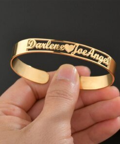 Customized Couple Name Bracelet/Personalized Name Bracelet Handmade Birthday Gift Anniversary Gift for Her Gift