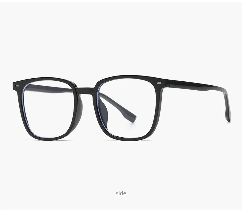 Black Computer Glasses Frame Women Men Anti Blue Light Square Rectangle Eyewear Blocking Glasses Optical Spectacle Eyeglass Black Computer Glasses Frame Women Men Anti Blue Light Square Rectangle Eyewear Blocking Glasses Optical Spectacle Eyeglass
