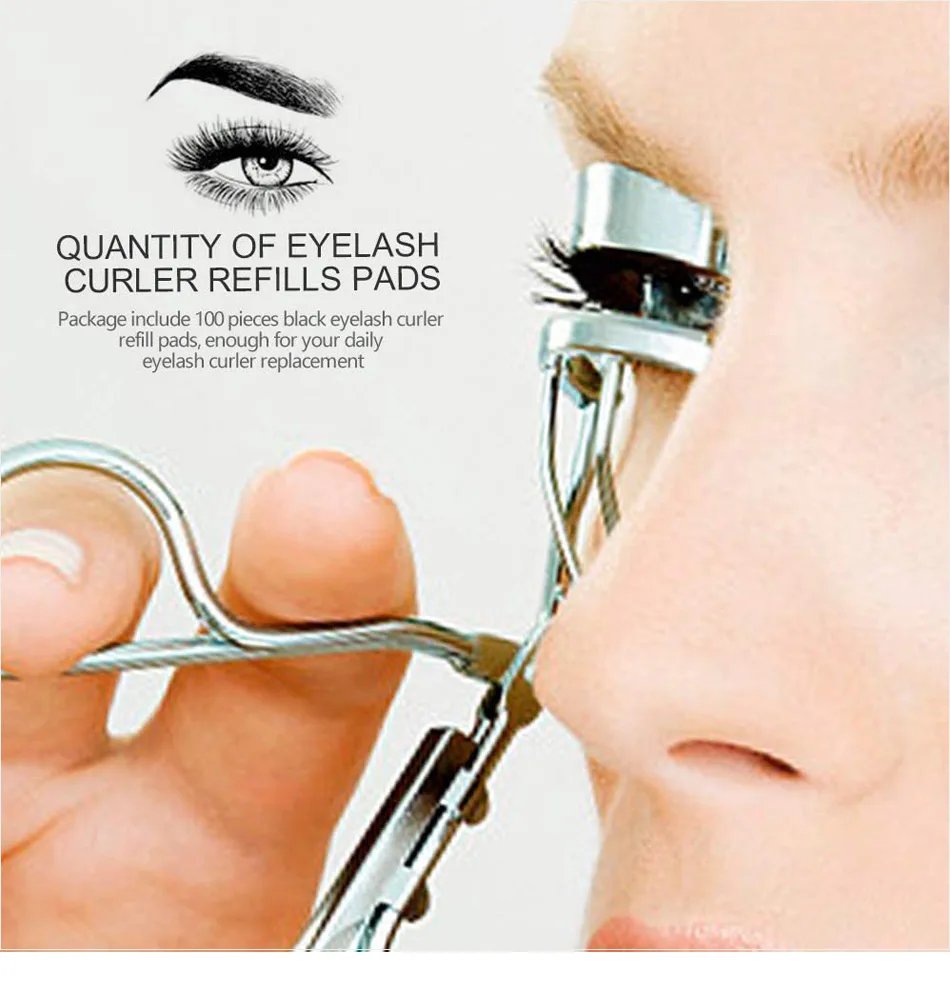 10/20/50PCS Eyelash Curler Replacement Pads Women's Lash Rubber Curler Refills Pads Beauty Eyelashes Makeup Curling Styling Tool 10/20/50PCS Eyelash Curler Replacement Pads Women's Lash Rubber Curler Refills Pads Beauty Eyelashes Makeup Curling Styling Tool