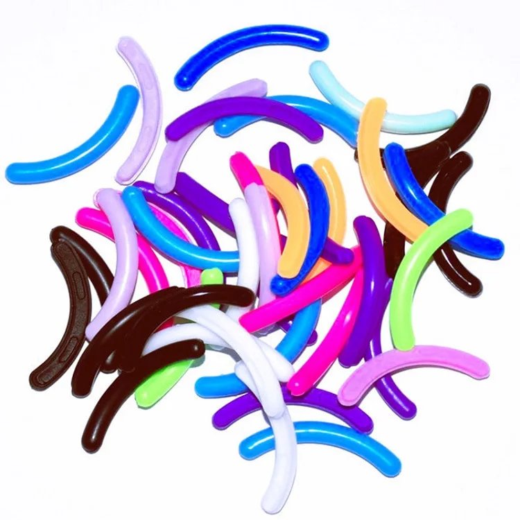 10PCS Eyelash Curler Bands Replacement Eyelash Clis Curler Applicator Tool Eyelash Curler Woman Gummies Makeup Tools JM08-B
